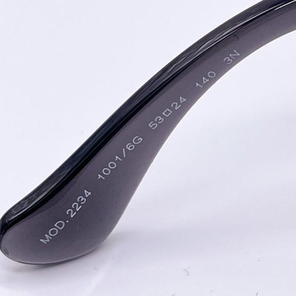 NEW VERSACE VE2234 1001/6G GREY CAT EYE SUNGLASSES VERSACE MOD 2234